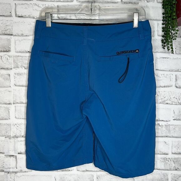 Quiksilver Blue Swim Shorts Beach Swim Trunks Bathing Suit Size 30 - Picture 3 of 4